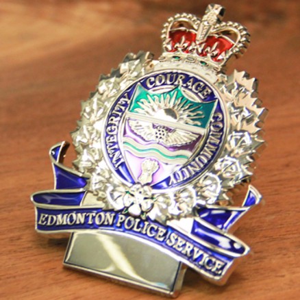 Edmonton Police Service Badge (Silver Version)