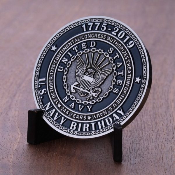 US Navy 2019 Birthday Challenge Coin