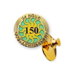 Pin 24 Hours 150 Caches Geo-Achievement
