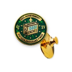 Geo-Achievement Pin 15000 Finds