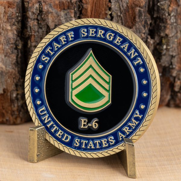 Army Staff Sergeant E6 Challenge Coin