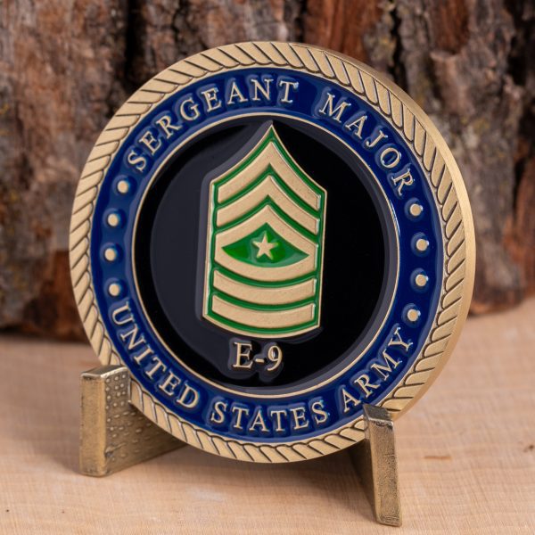 Army Sergeant Major E9 Challenge Coin