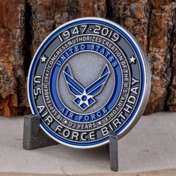 US Air Force 2019 Birthday Challenge Coin