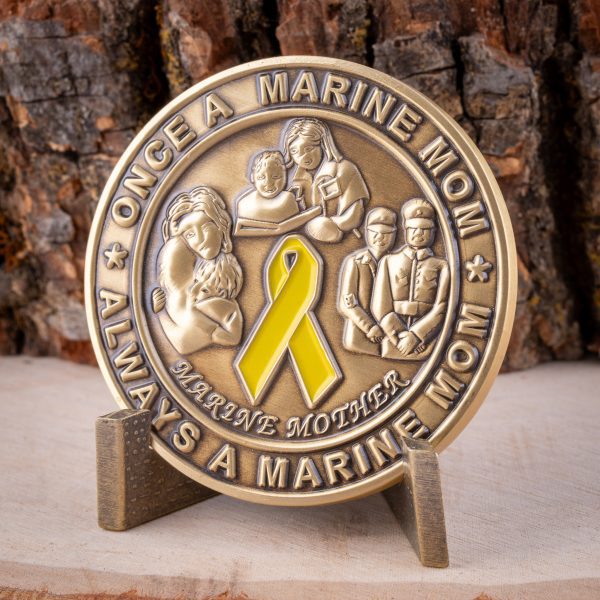 Marine Mother Challenge Coin