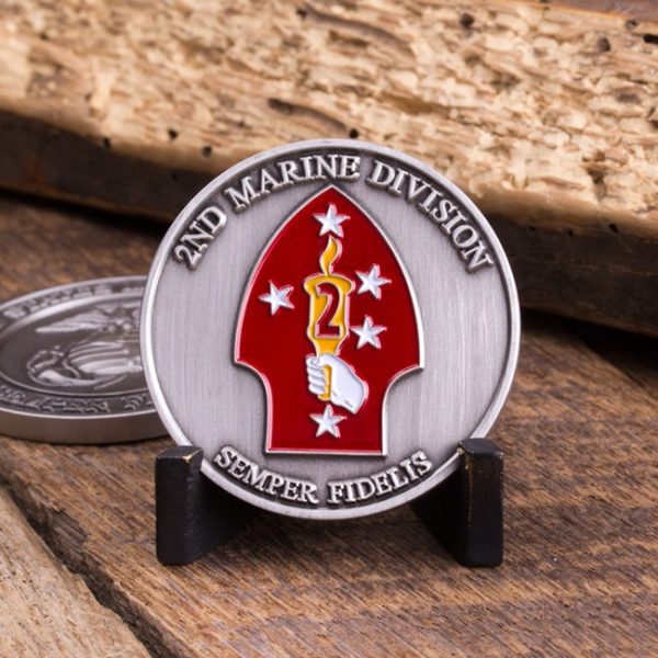 2nd Marine Division Coin