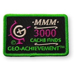 Patch 3,000 Finds Geo-Achievement