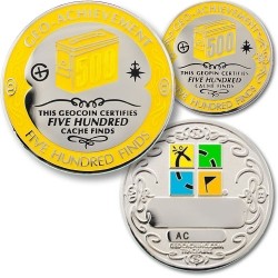 500 Finds Geo-Achievement set