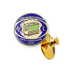 Geo-Achievement Pin 50000 Finds
