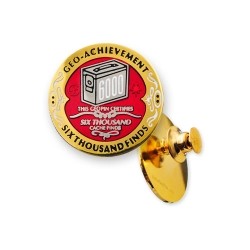 Geo-Achievement Pin 6000 Finds