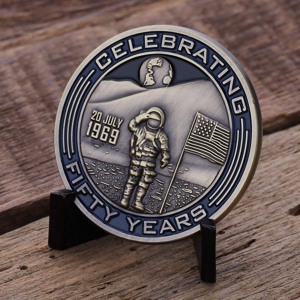 Apollo 11 50th Anniversary NASA Challenge Coin