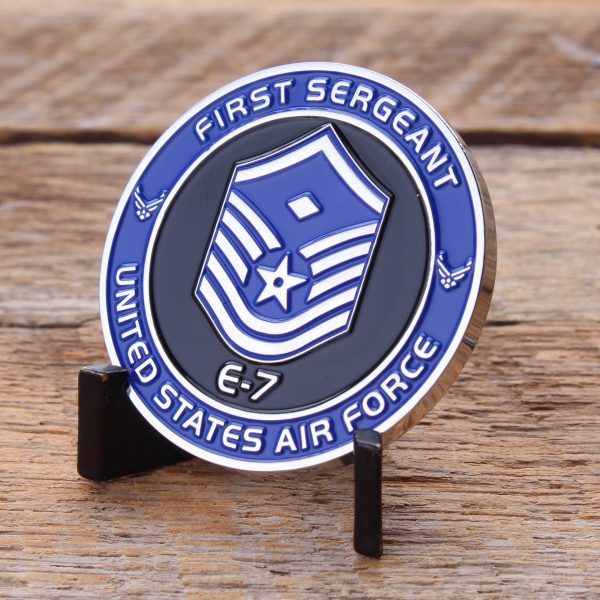 Air Force First Sergeant E7 Challenge Coin