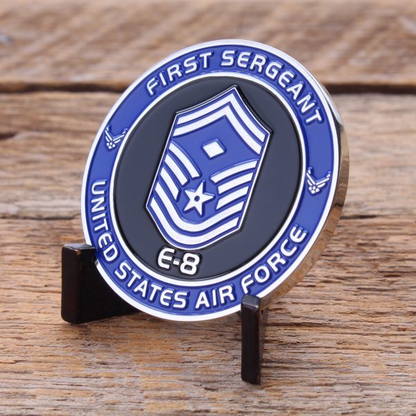 Air Force First Sergeant E8 Challenge Coin
