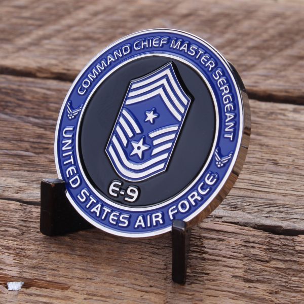 Air Force Command Chief Master Sergeant E9 Challenge Coin