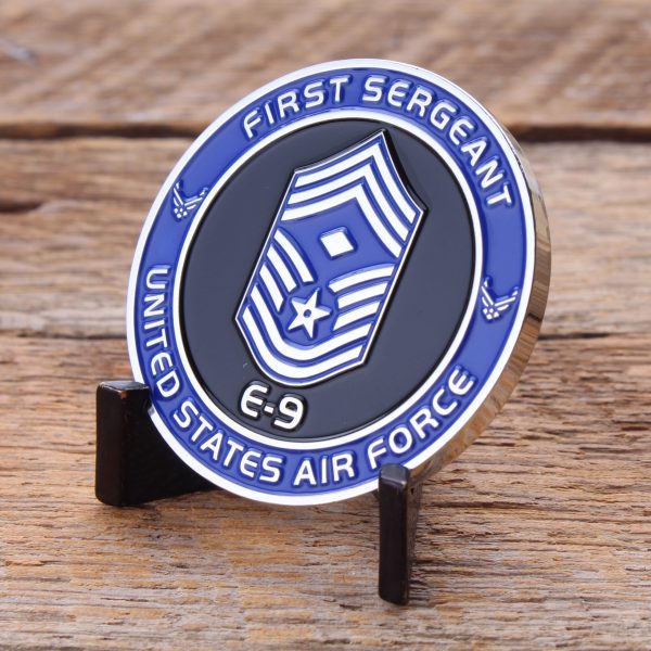Air Force First Sergeant E9 Challenge Coin