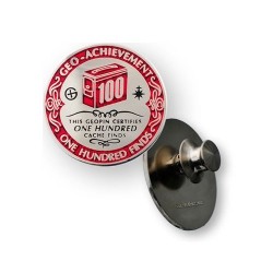 Geo-Achievement Pin 100 Finds