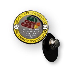 Geo-Achievement Pin 25 Hides