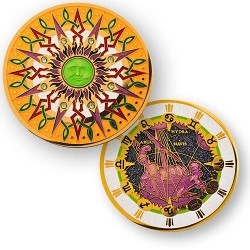 Compass Rose Geocoin 10th Anniversary - Carina