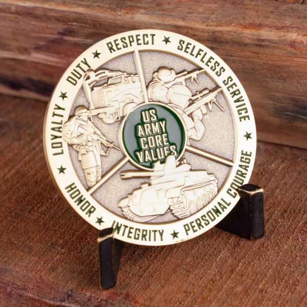 U.S. Army Core Values Challenge Coin