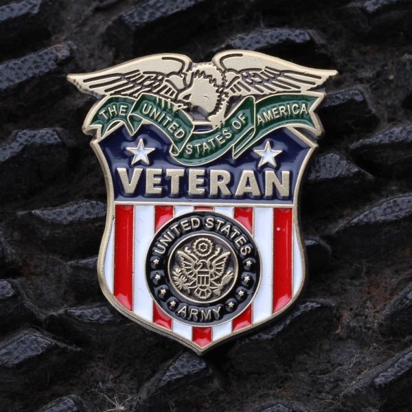 Army Veteran Pin