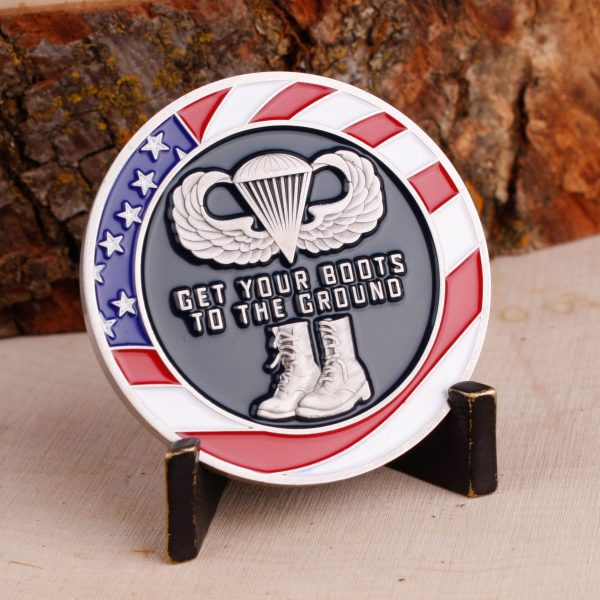 Paratrooper Challenge Coin