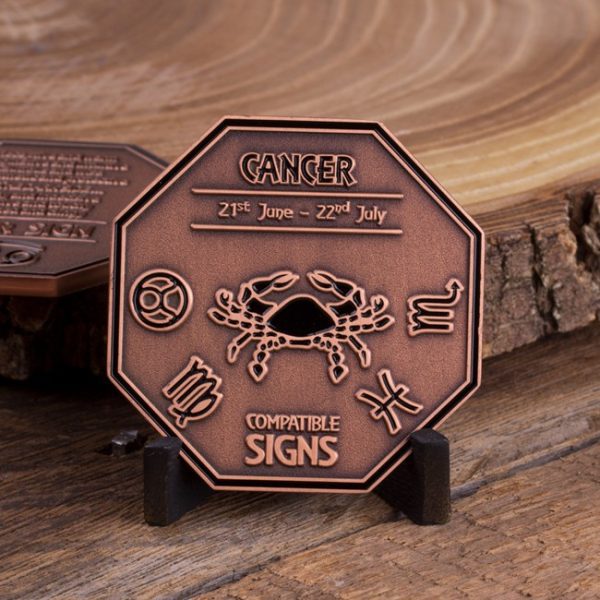 Cancer Zodiac Coin