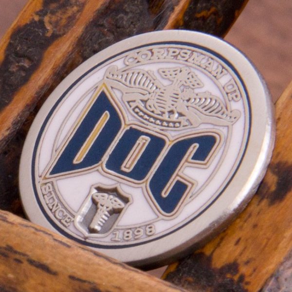 Navy Corpsman DOC Lapel Pin