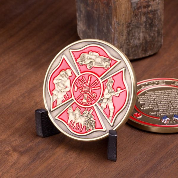 Fireman's Prayer Coin