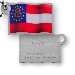 Travel Flag Georgia