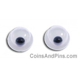 Flying Spaghetti Monster coin replacement eyes