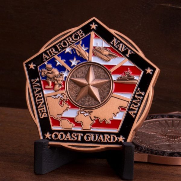 Honor Our Troops Coin