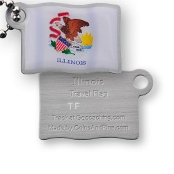 Travel Flag Illinois