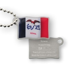 Travel Flag Iowa