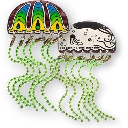 Jellyfish Geocoin - Green