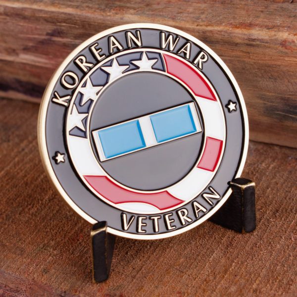 Korean War Veteran Challenge Coin