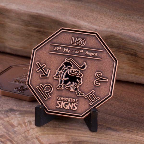 Leo Zodiac Coin