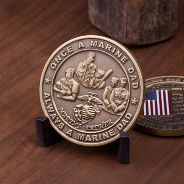 Marine Father Coin