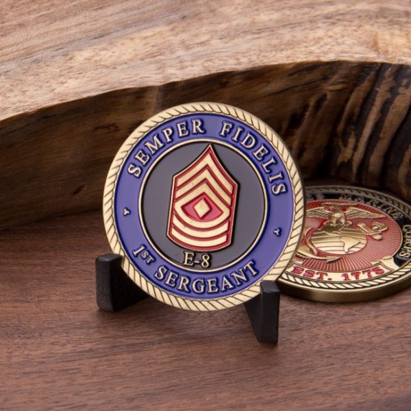 Marine First Sergeant E8 Coin
