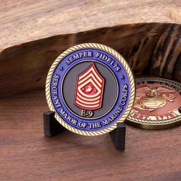 Marine Sergeant Major of the Marine Corps E9 Coin