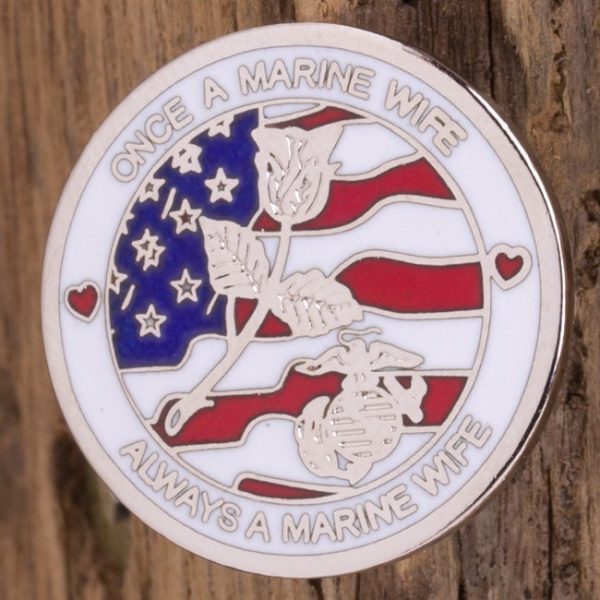 Marine Wife Lapel Pin