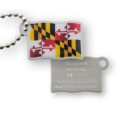 Travel Flag Maryland