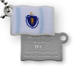 Travel Flag Massachusetts