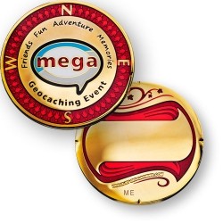 Event Geocoin - Mega