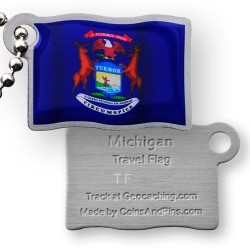 Travel Flag Michigan