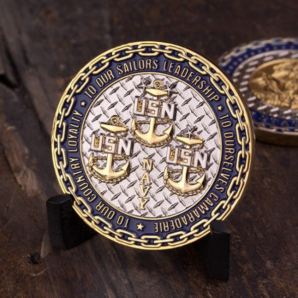Navy Chiefs Coin