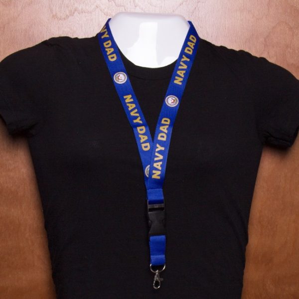 Navy Dad Lanyard