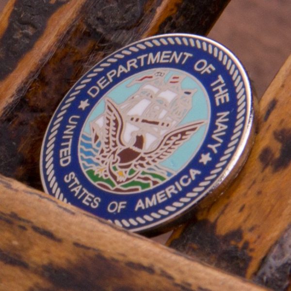 Navy Lapel Pin