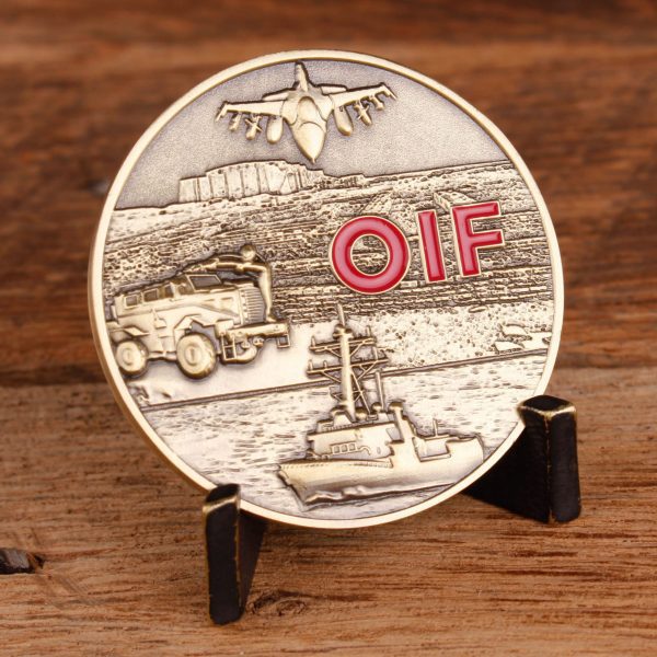 Operation Iraqi Freedom OIF Veteran Challenge Coin
