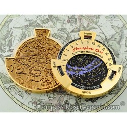 Planisphere Geocoin - Northern