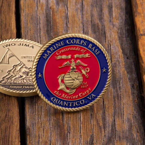Quantico Base Challenge Coin - Iwo Jima