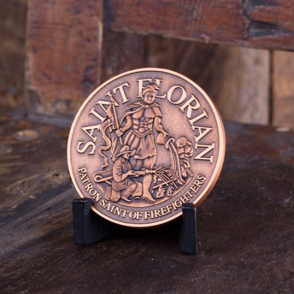 Limited Edition Saint Florian Coin